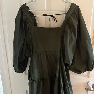 XL target balloon sleeve dress